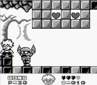 une photo d'Ã©cran de Kid Dracula sur Nintendo Game Boy